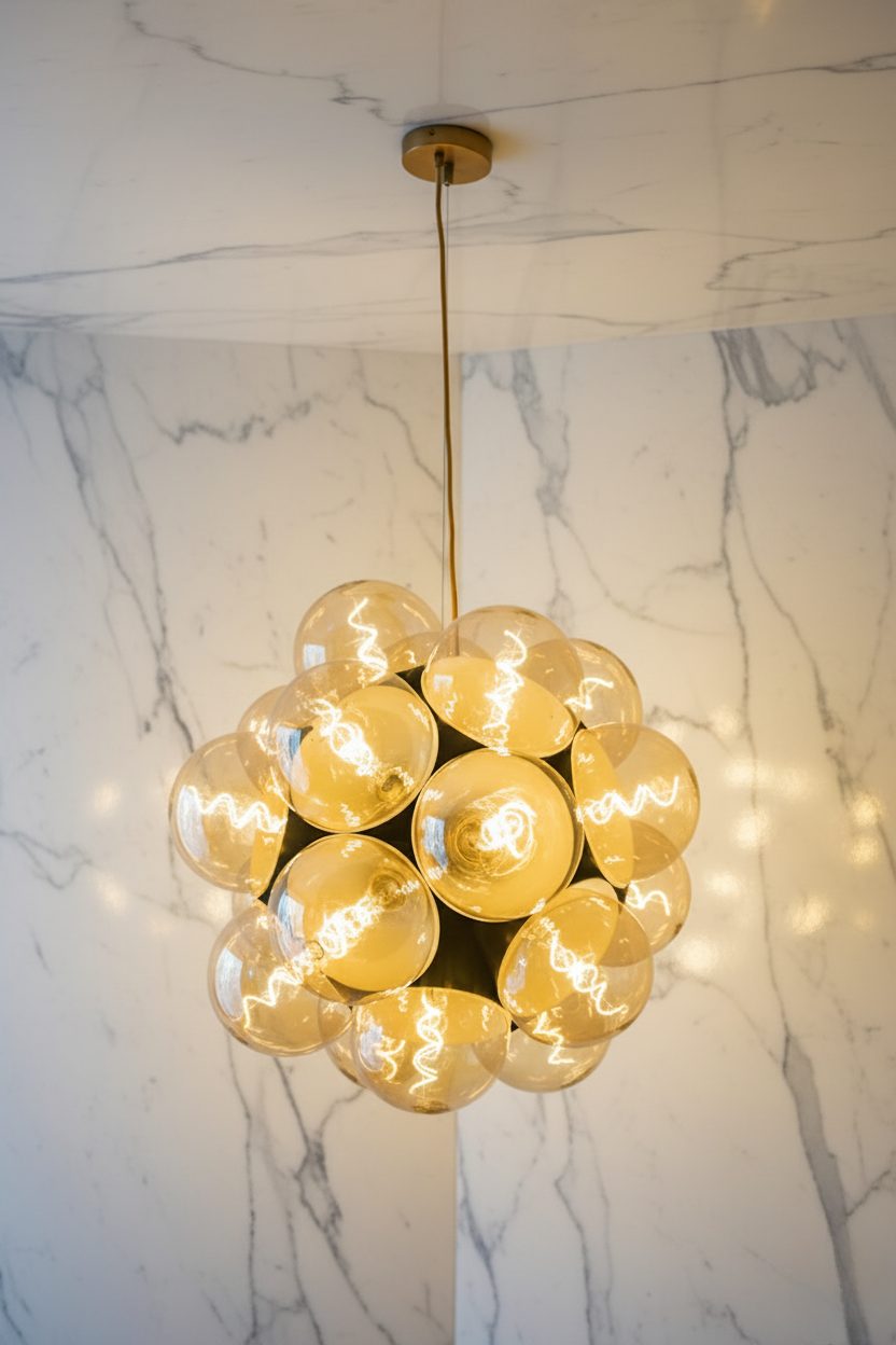 ottoni lampadario ottoni